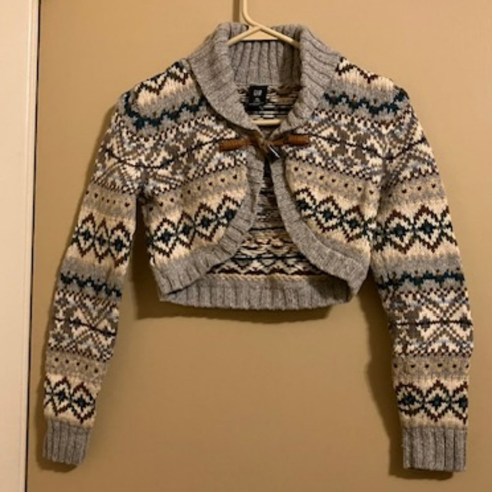 Nordic Design Cropped Sweater
